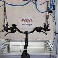 Contrôle de résistance aux oscillations, guidon de vélo