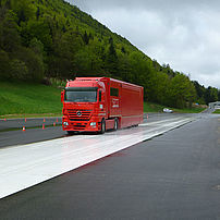 ABS-Überprüfung μ-Split Sattelmotorfahrzeug