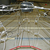 Net model after dynamic test with load